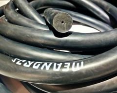 MEANDROS ZIPKIN LASTİĞİ 20 MM BLACK/BLACK