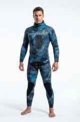 OCTOPUS BLUE LYCRA DALIŞ ELBİSESİ 3.5 MM