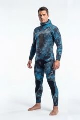 OCTOPUS BLUE LYCRA DALIŞ ELBİSESİ 7 MM