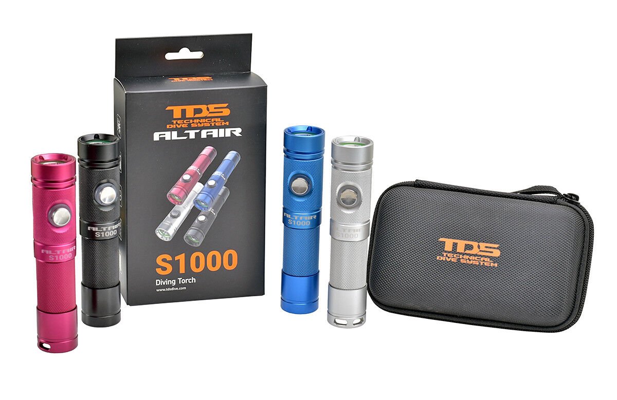 TDS ALTAIR S1000 LED DALIŞ FENERİ 1000 LUMEN SİYAH