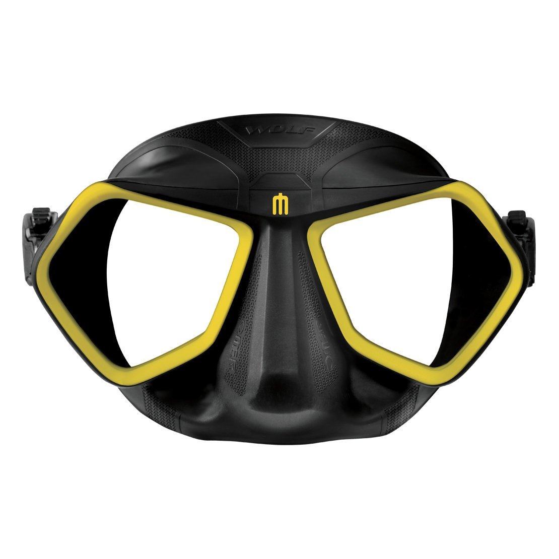 O.M.E.R Wolf Maske BLACK/YELLOW